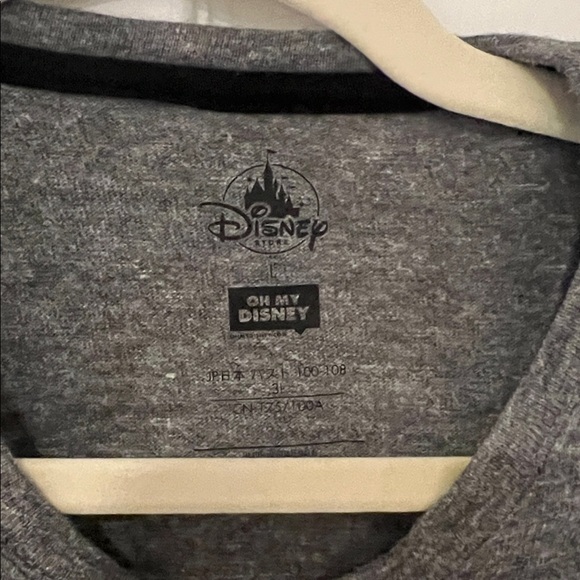 Disney Gray Tank Top with Gold Crown and Black Print - Picture 2 of 2